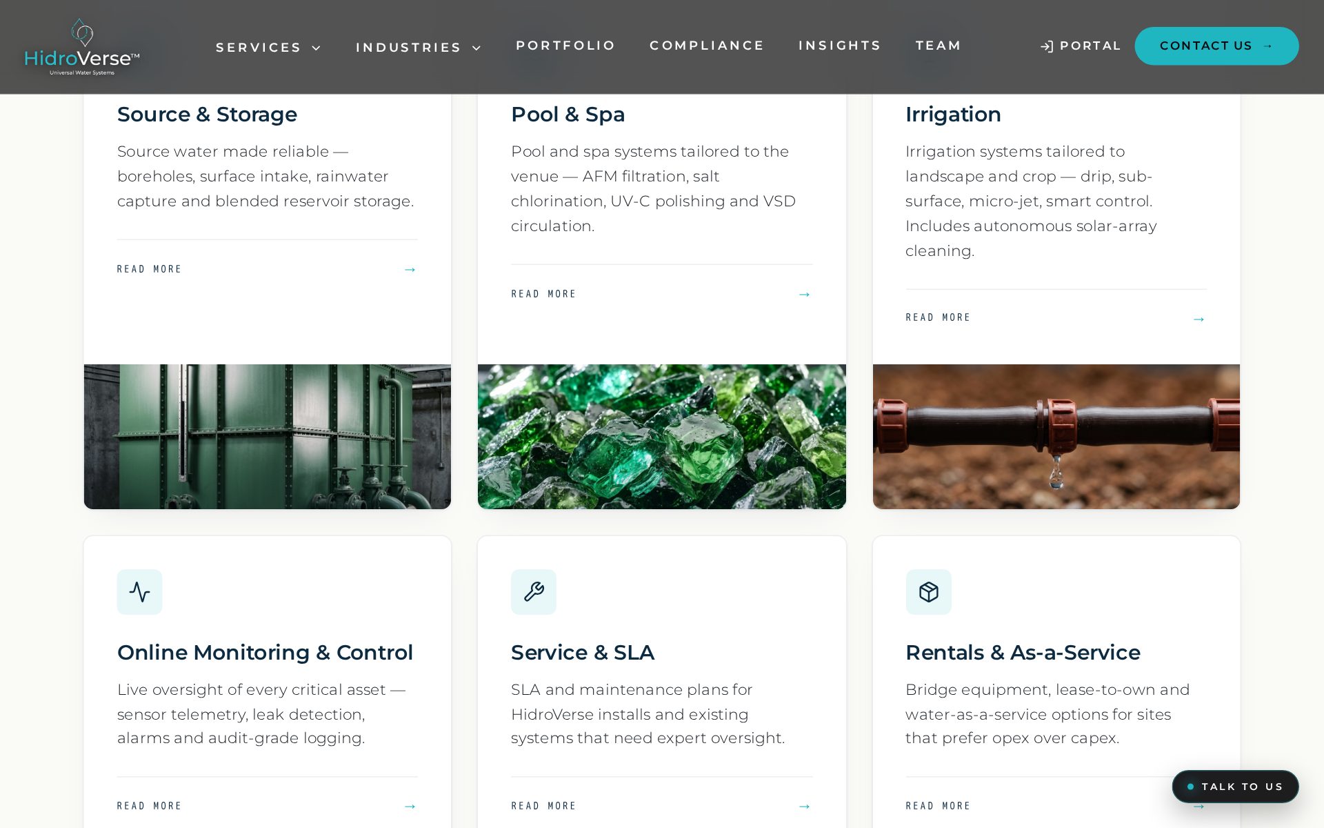 HidroVerse — Services