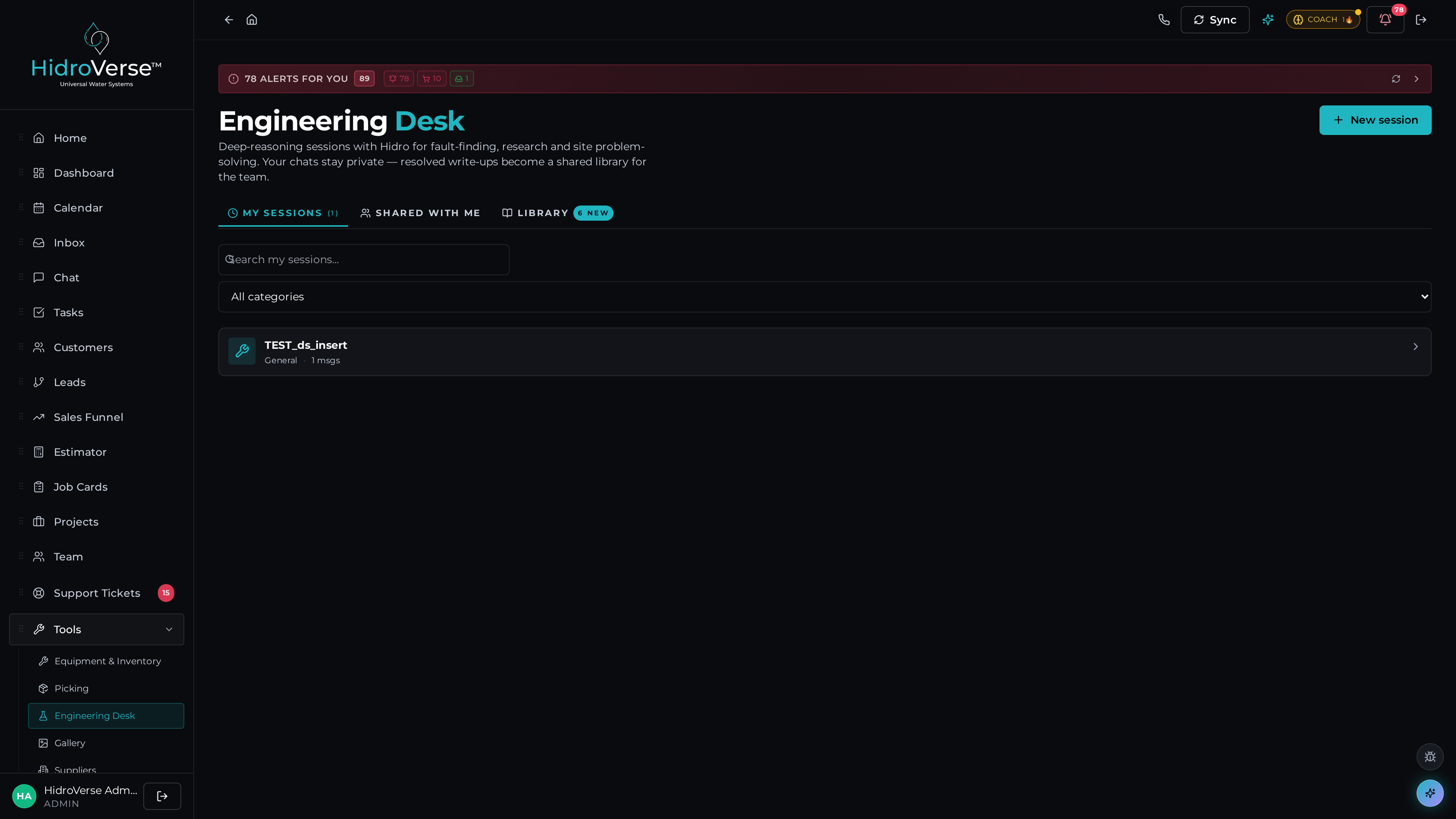 AI engineering desk